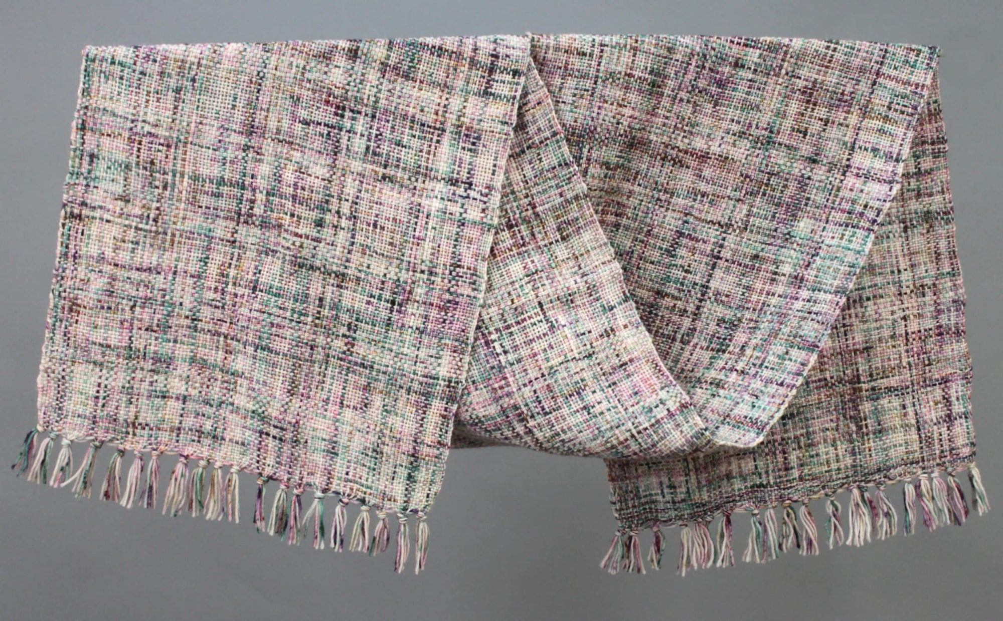 Density Plaid Wrap - Voolenvine Yarns Collaboration
