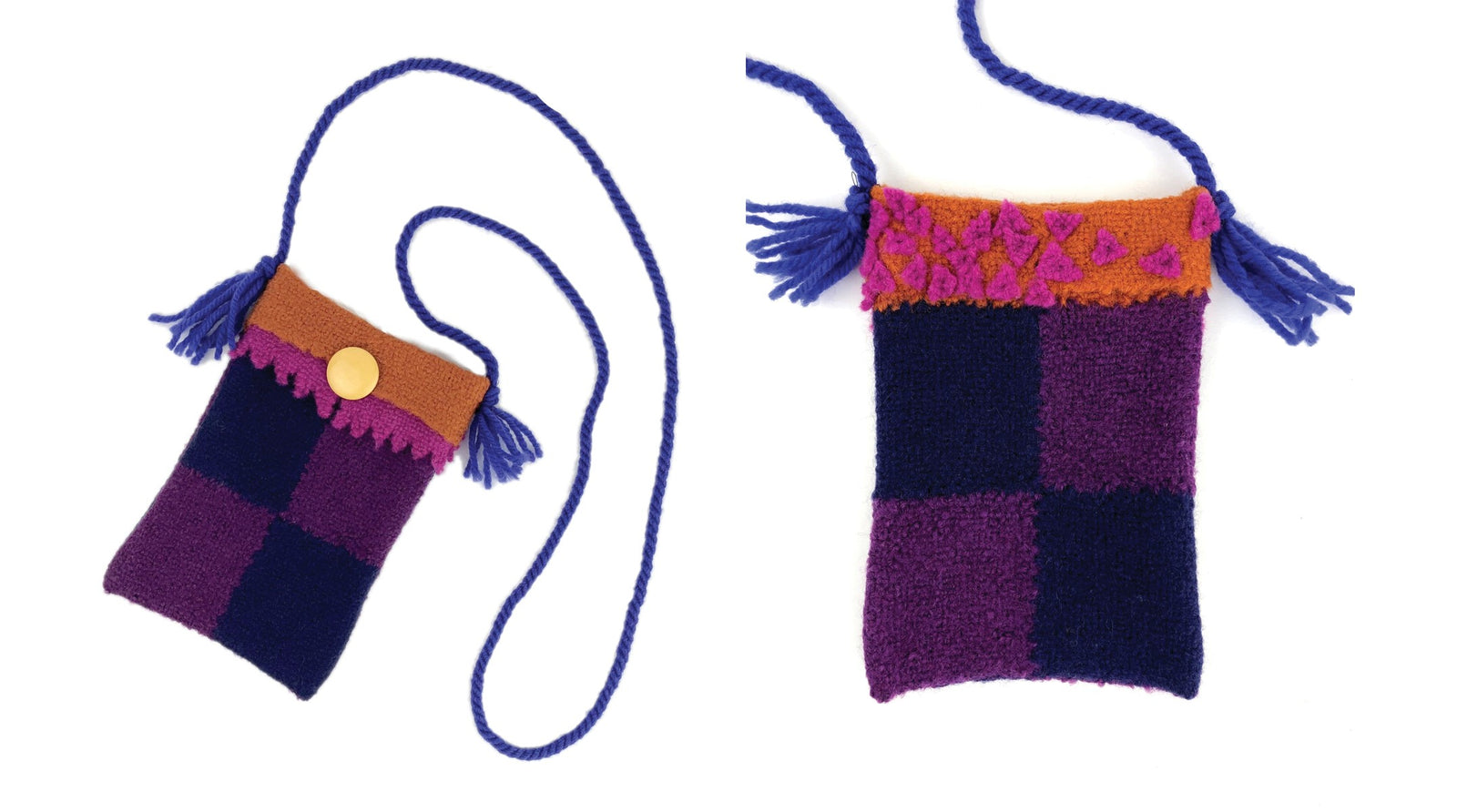 Harlequin Zoom Loom Bag