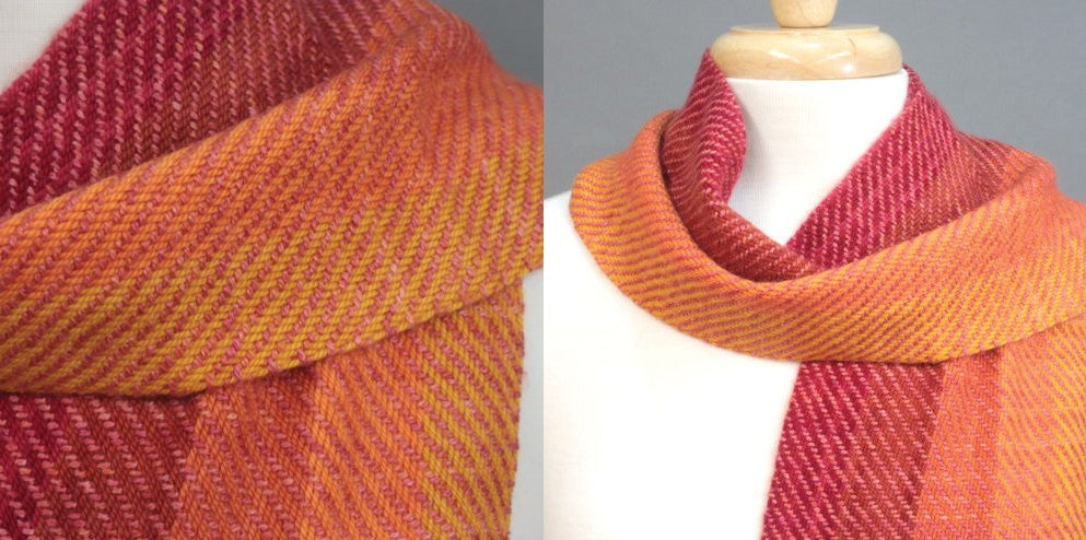 Party of Five Scarf - SweetGeorgia Yarns Collaboration