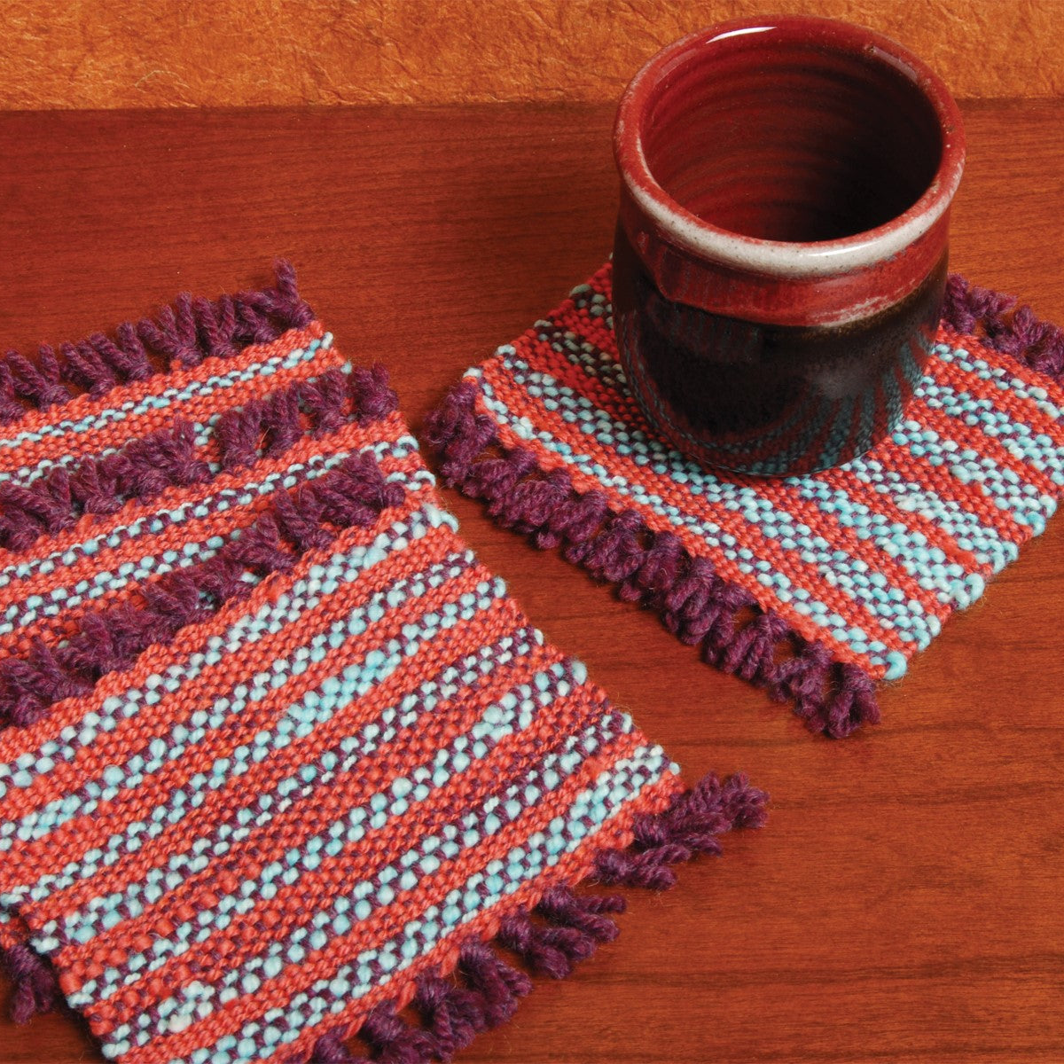Southwest-inspired Mug Rugs – Schacht Spindle Company