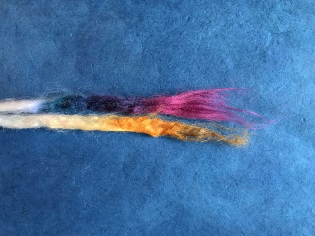 dyed fiber