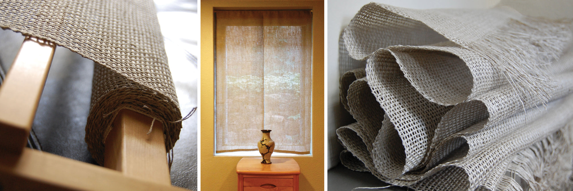 Summer Curtains in Hemp