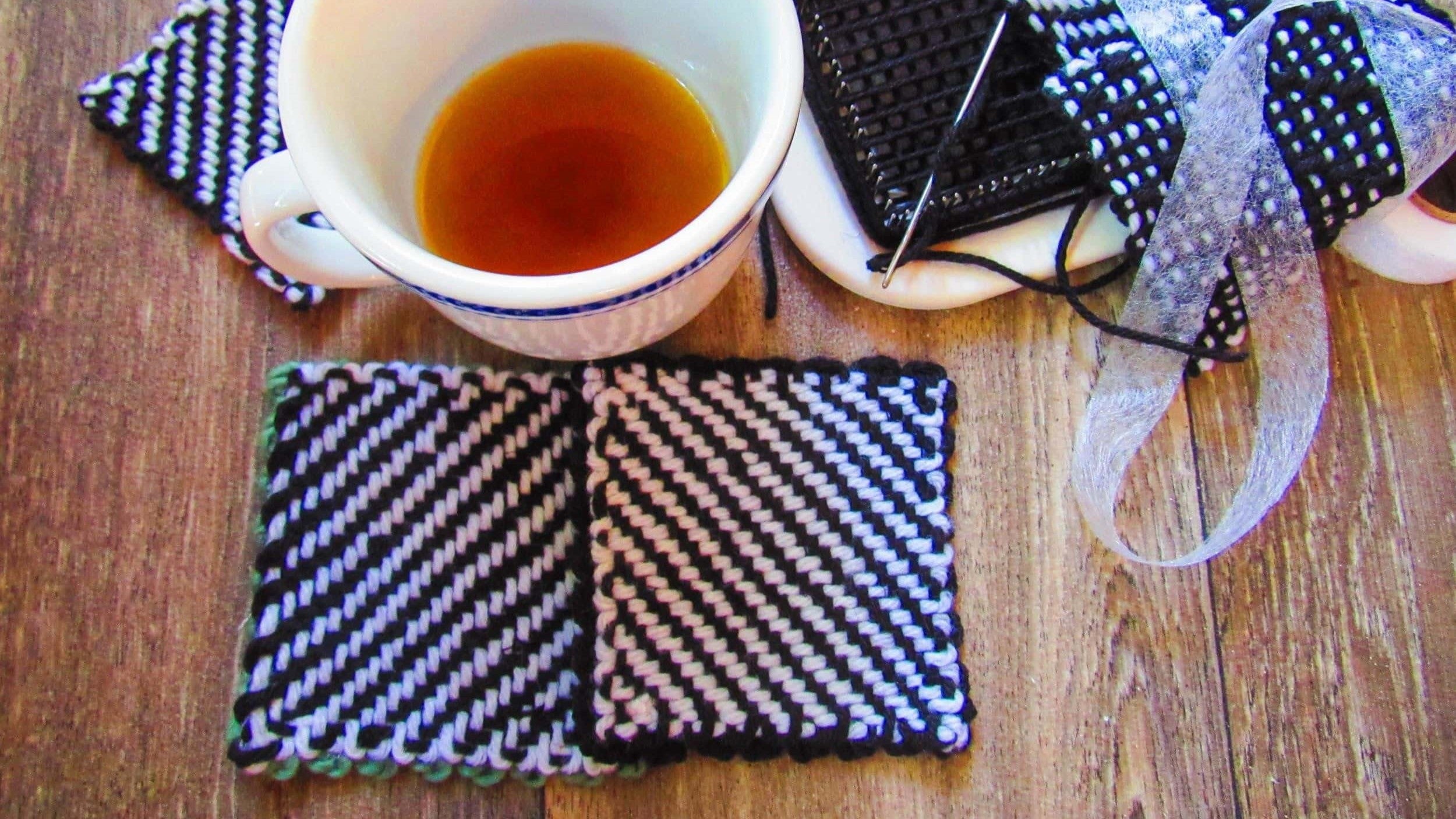 Upping Your Game with Twill Coasters on the Zoom Loom