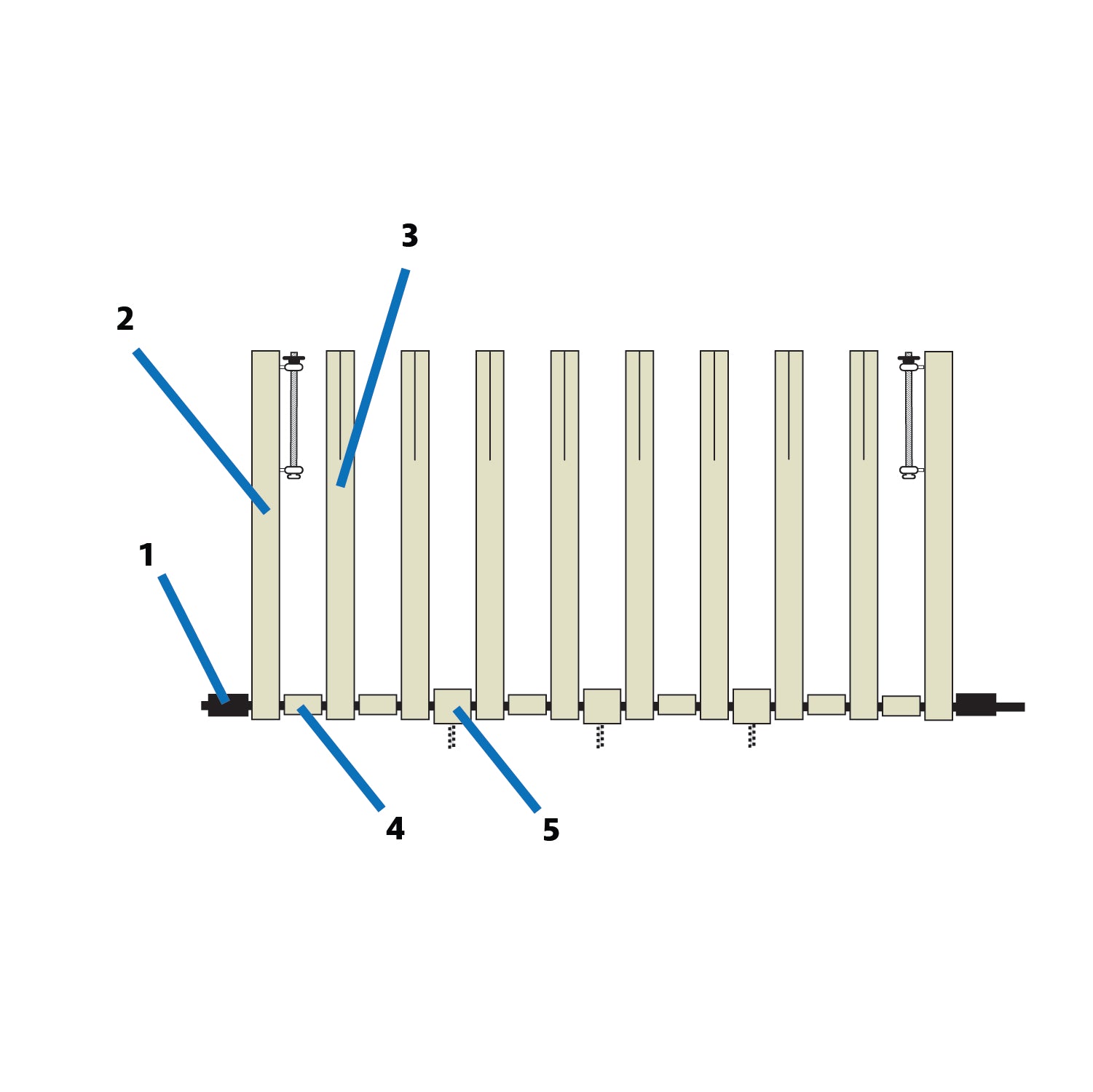 Wolf Pup 8.10 Loom Treadle Parts