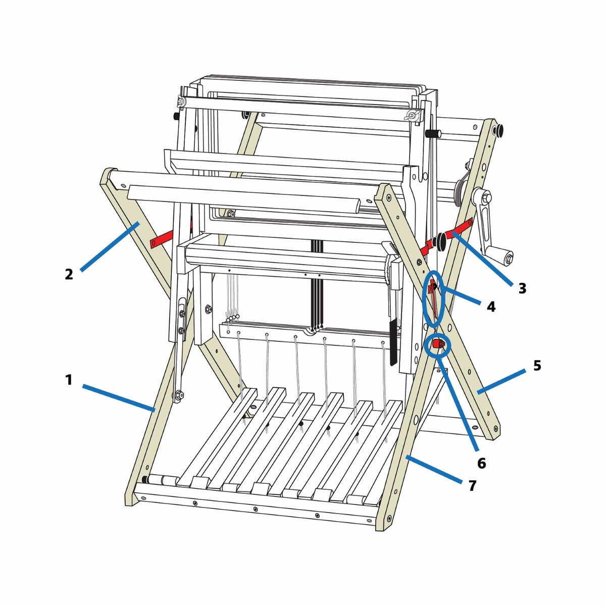 Wolf Pup LT leg parts – Schacht Spindle Company