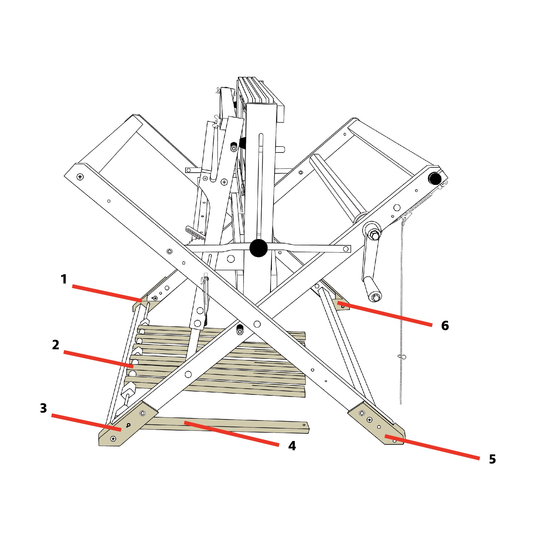 Wolf Height Extender Kit Parts