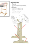 Cross Brace for Cricket Loom or Cricket Stand