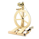 twine rack on double treadle wheel