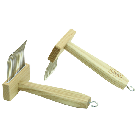 single row wool combs