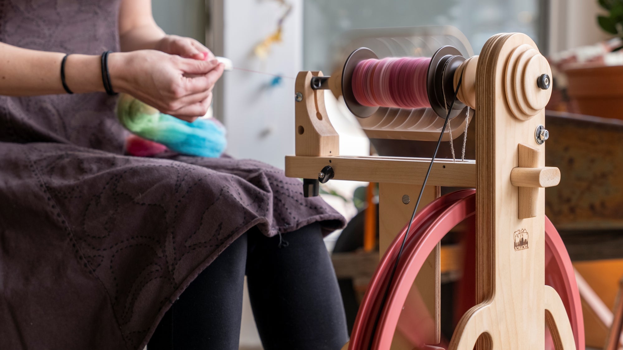 Ladybug Spinning Wheel