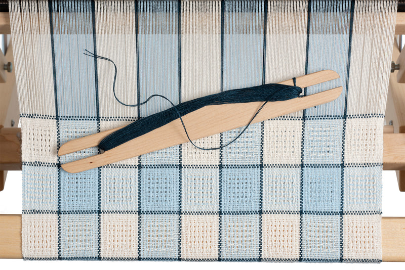 canvas weave and stick shuttle