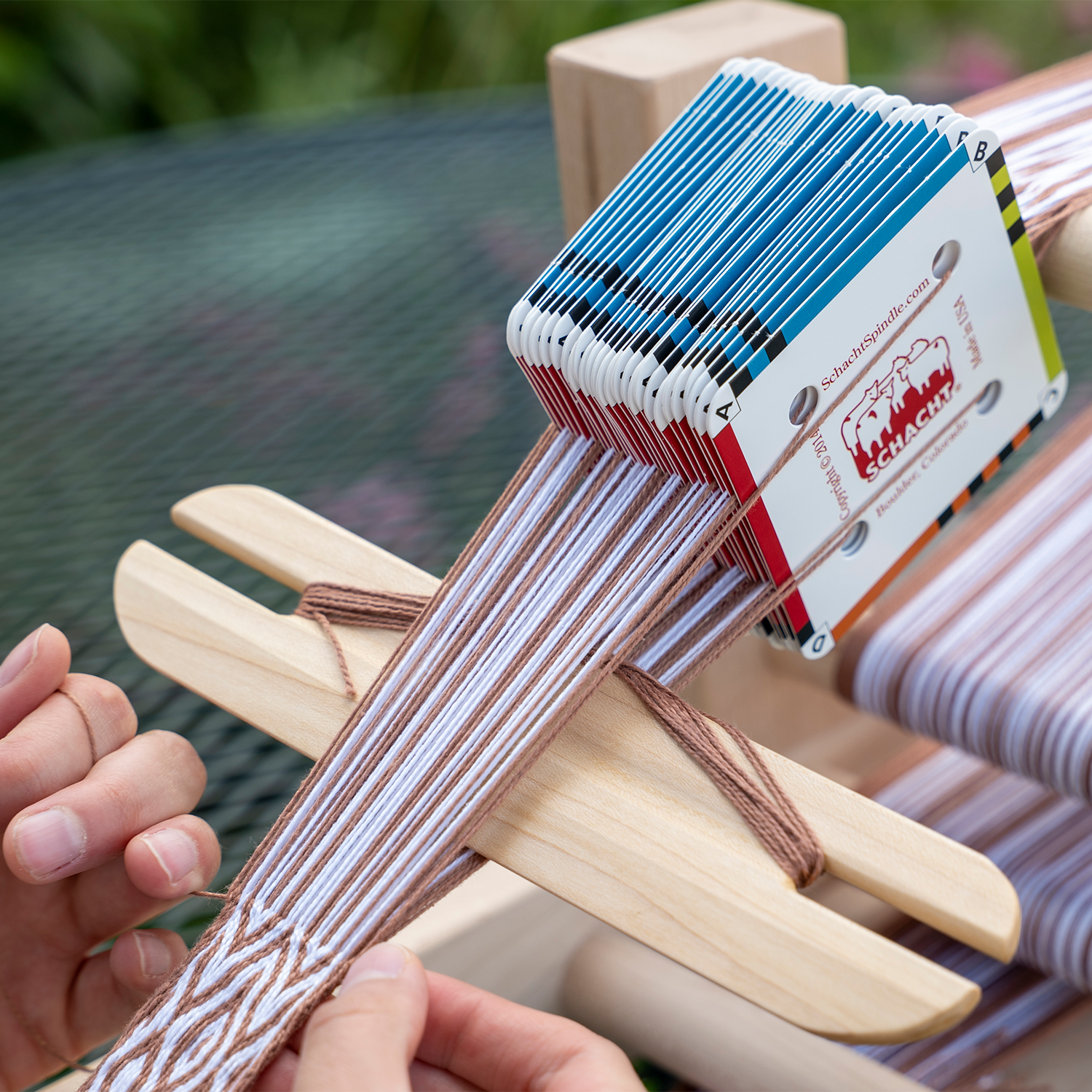 Weaving Cards and Inkle Loom