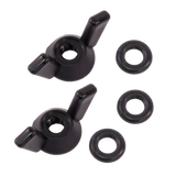 Wing Nuts and Retainer Rings Kit for Tensioned Lazy Kate