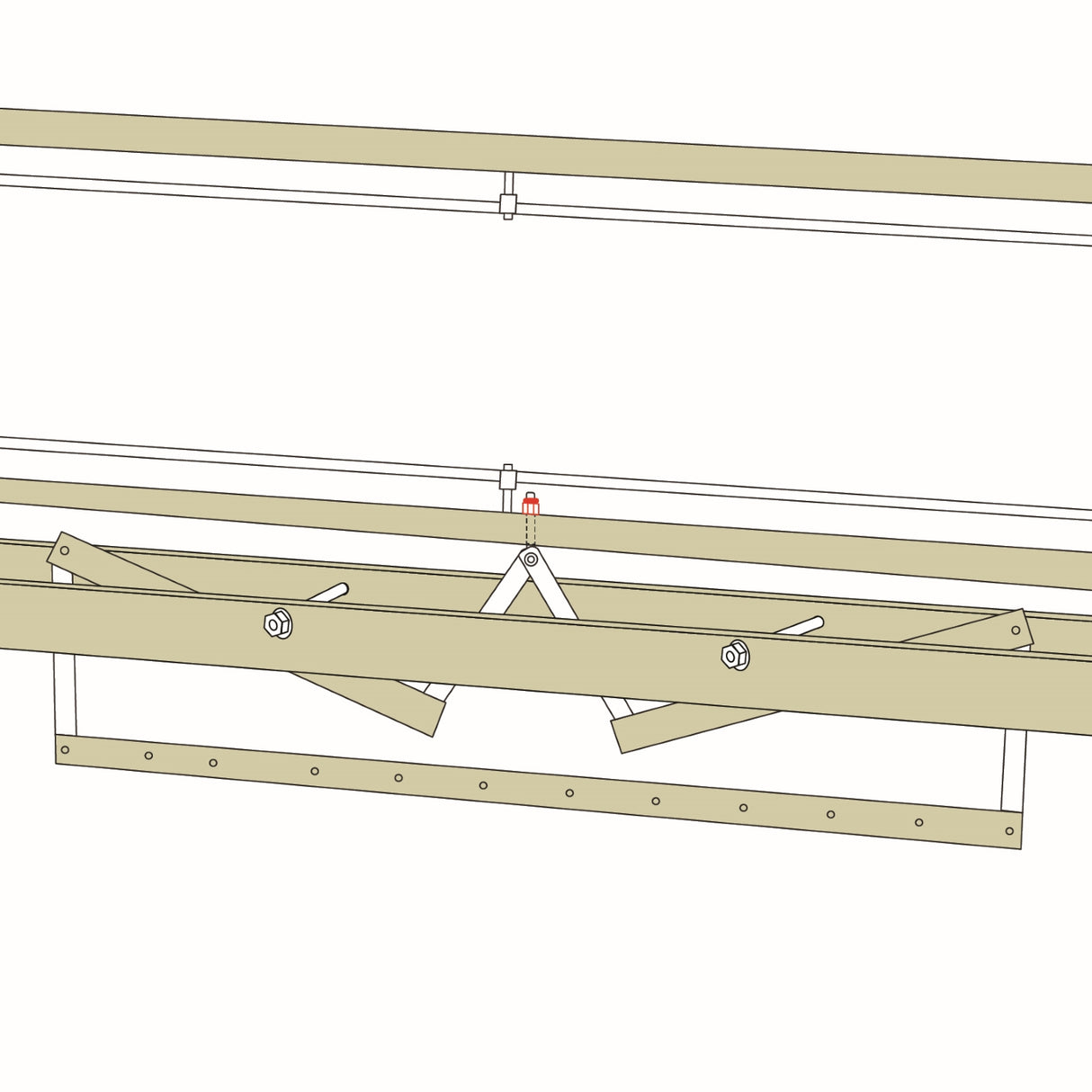 Nuts & O-Rings Pack for Wolf Looms and Standard Floor Looms