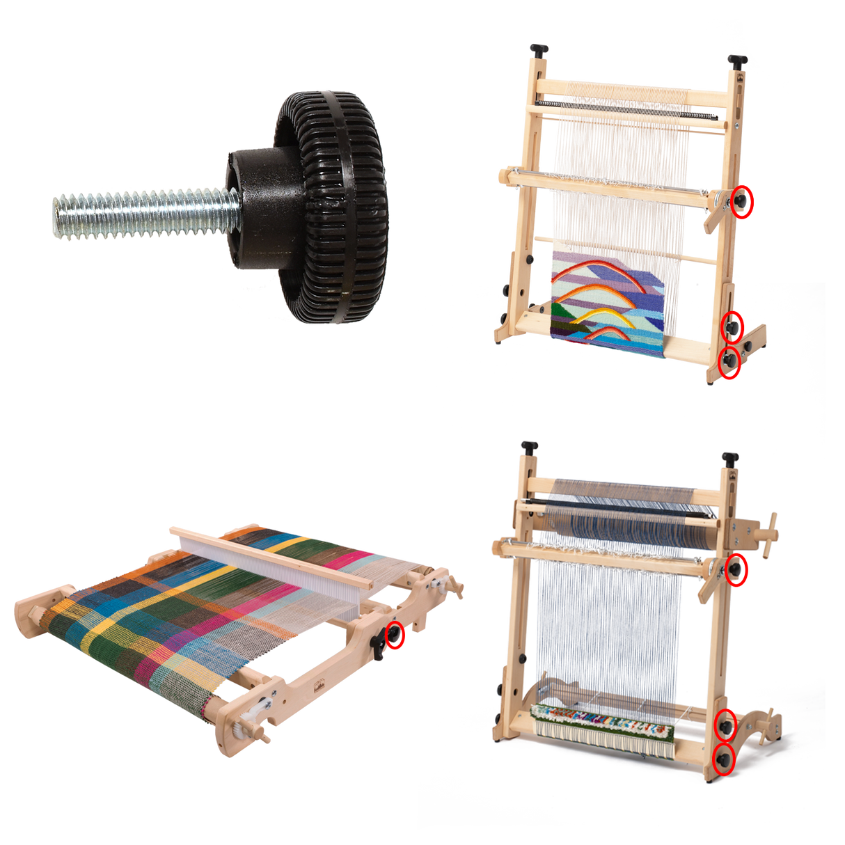 Knob for Flip Loom, Arras Loom, and Arras Beam Kit
