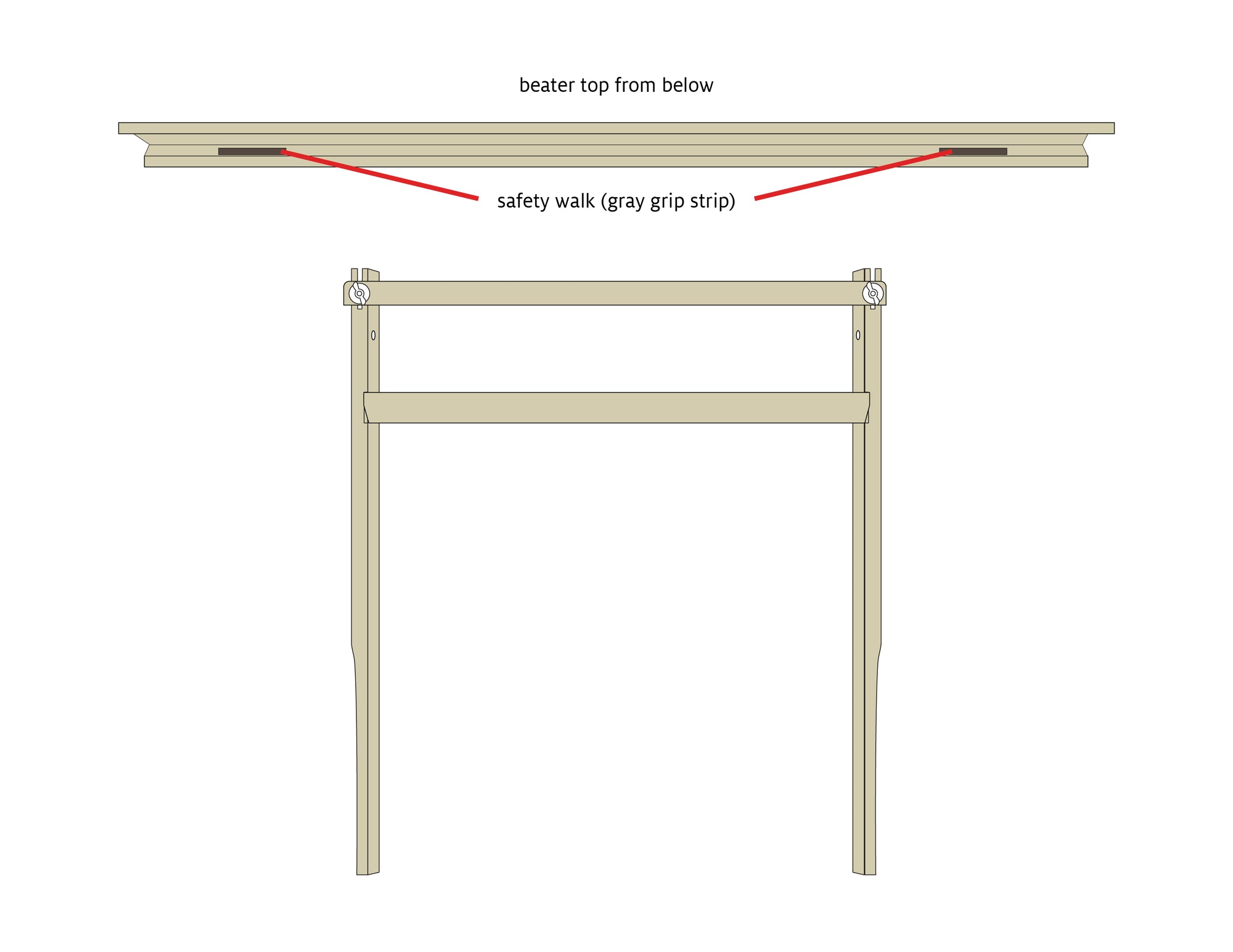 Safety Walk (Gray Grip Strip)