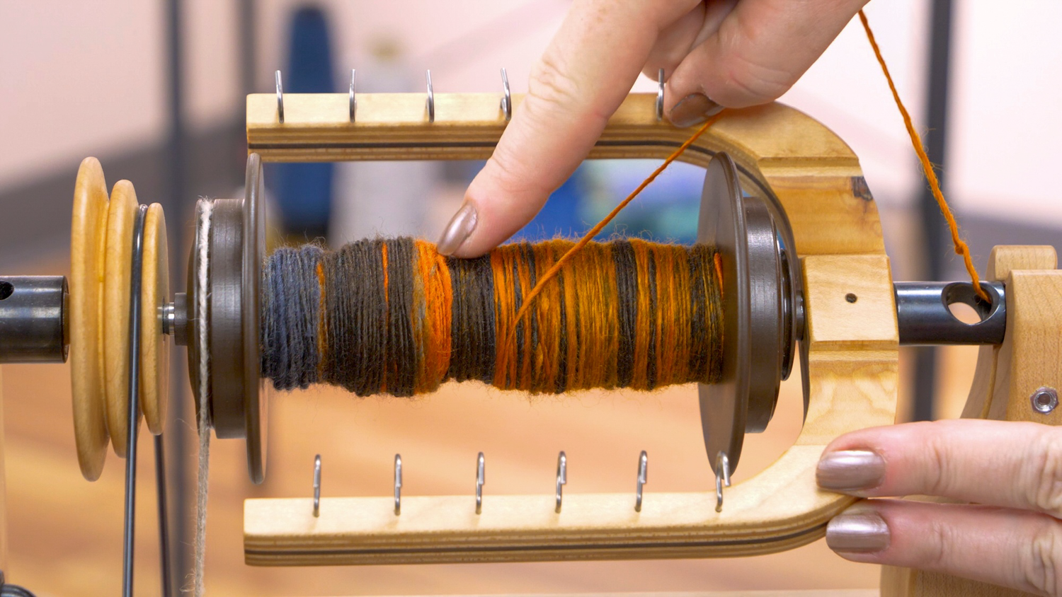 Beginning Spinning on a Wheel