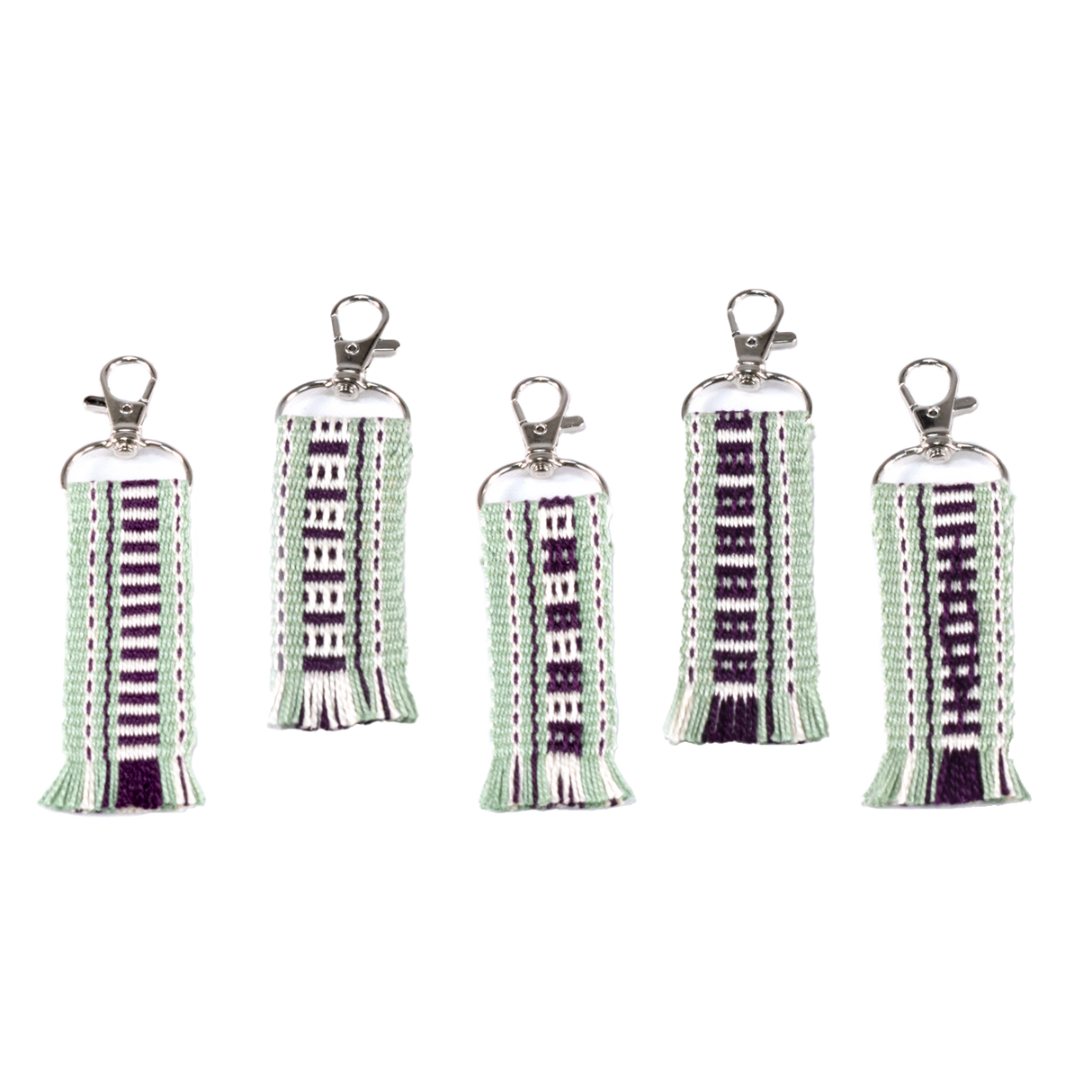 Beginning Inkle Weaving keychains