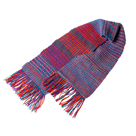 Two Heddles Sampler Scarf project course