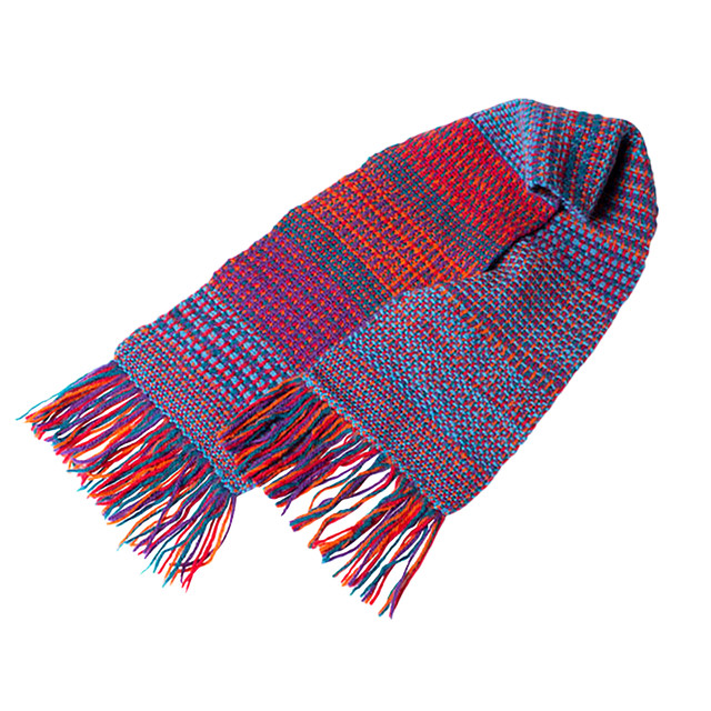 Two Heddles Sampler Scarf project course