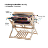 Start 4 Shaft Weaving on Baby Wolf Bundle