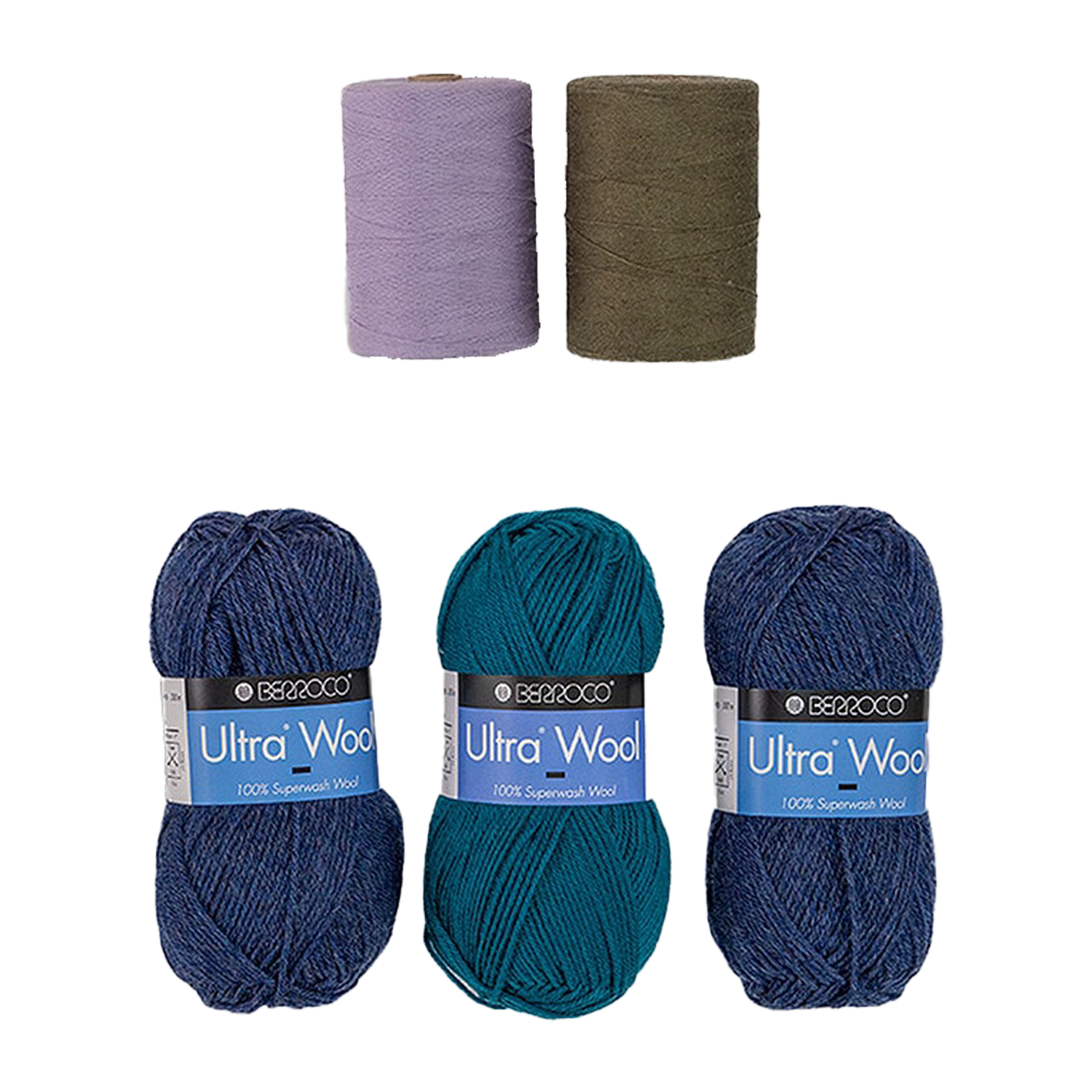 Yarn Kit for Beginning 4 Shaft Weaving