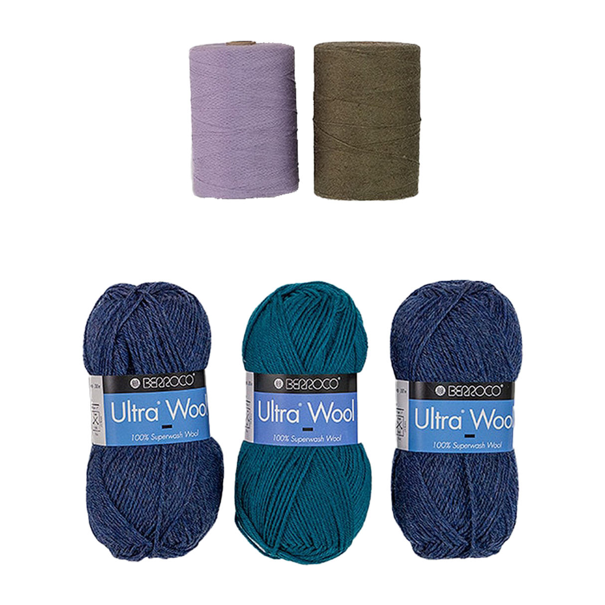 Yarn Kit for Beginning 4 Shaft Weaving