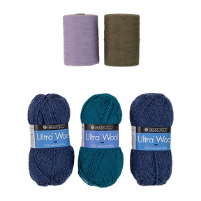 Yarn Kit for Beginning 4 Shaft Weaving