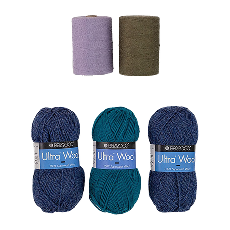 Yarn Kit for Beginning 4 Shaft Weaving