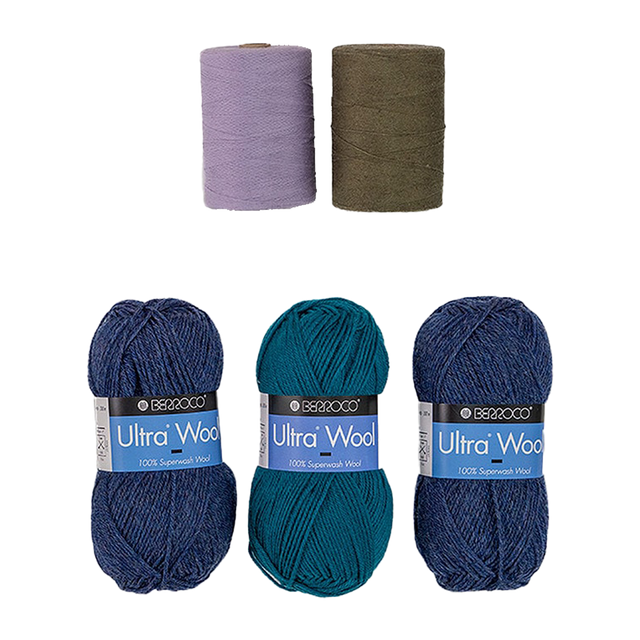 Yarn Kit for Beginning 4 Shaft Weaving
