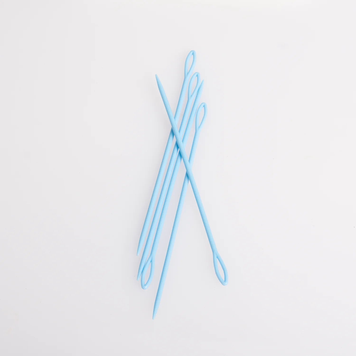 6" plastic weaving needles
