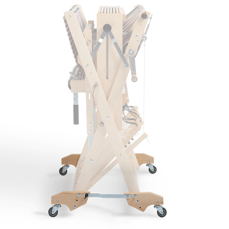 Baby Wolf 8-shaft loom and Wolf Stroller
