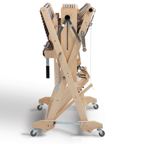 Baby Wolf 8-shaft loom and Wolf Stroller