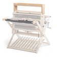 Baby Wolf 8-shaft loom with High Castle Tray and Trap