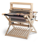 Baby Wolf 8-shaft loom with High Castle Tray and Trap
