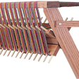 sectional beam on a Standard Floor Loom