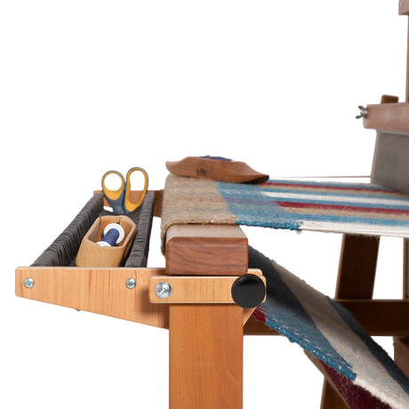 cherry trap on Standard Floor Loom