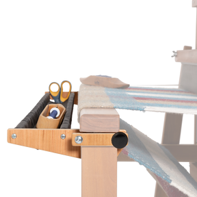 cherry trap on Standard Floor Loom