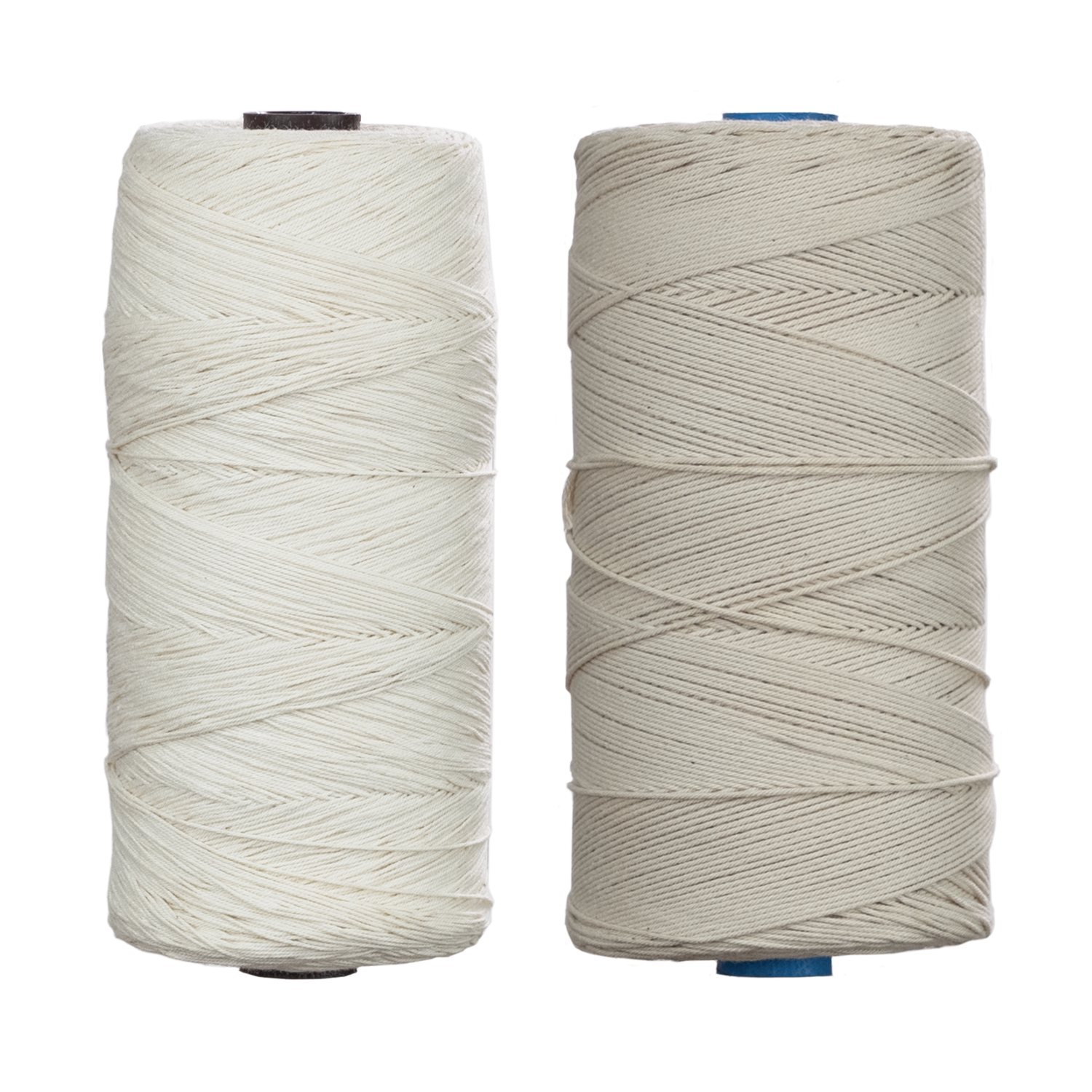 cotton seine twine, both weights