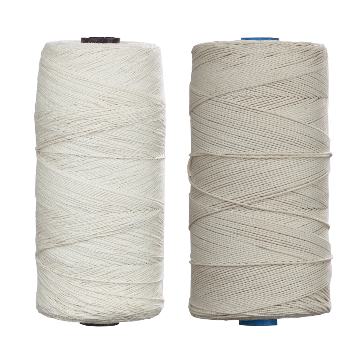 cotton seine twine, both weights