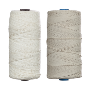cotton seine twine, both weights