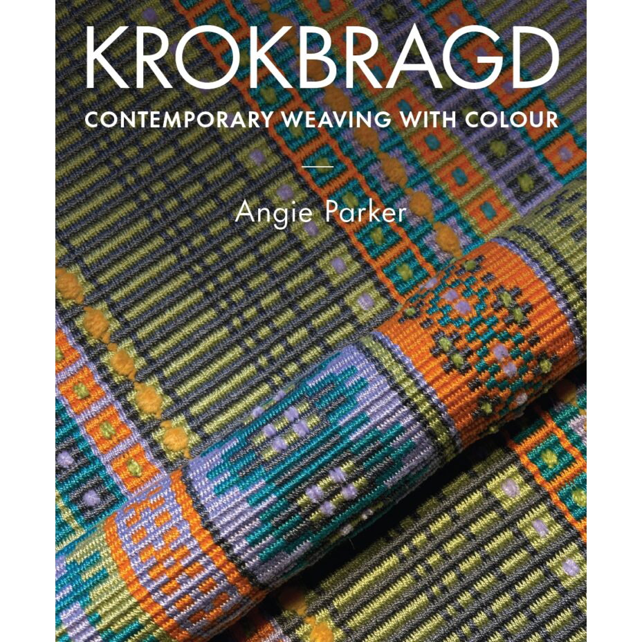 Krokbragd contemporary weaving with colour