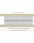 Variable Dent Reeds