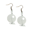 S10 spinning wheel earrings