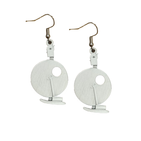 S10 spinning wheel earrings