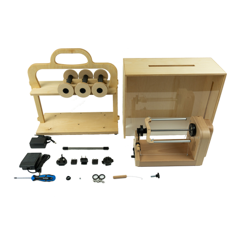 jenn-e spinner and wood case