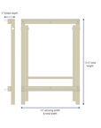 School Loom dimensions