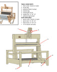 Heddle Bars for Table Looms