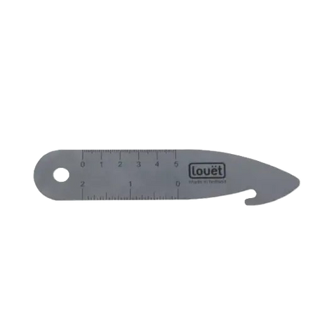 stainless reed hook with ruler