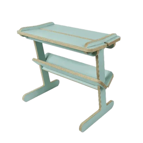 light blue harmony bench